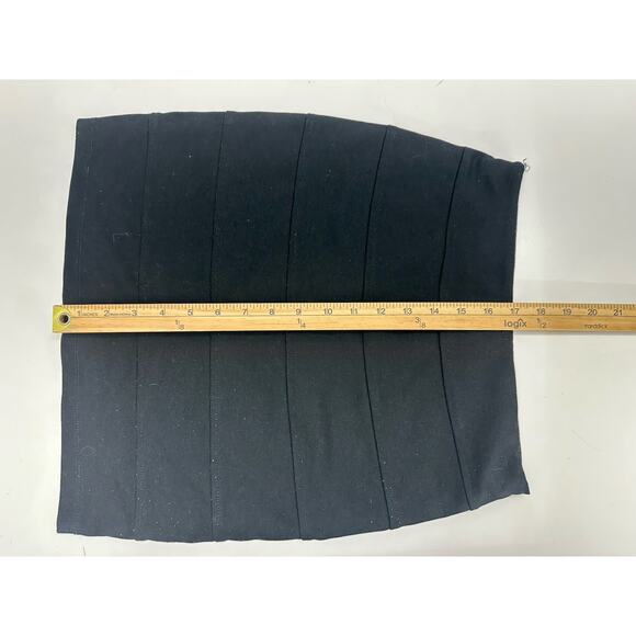 Basic House Womens Skirt Size Small Black Elastic Waist Pull On - Picture 7 of 8